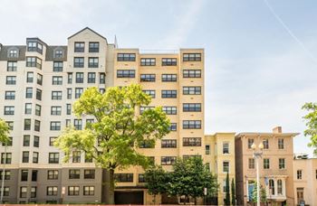Mid-century gem. Build in the 1950's, this mid-century apartment building was designed with an eye for modern living. With ribbons of picture windows, you'll get lots of natural light. The kitchens are compact and open, perfect for today's lifestyle.